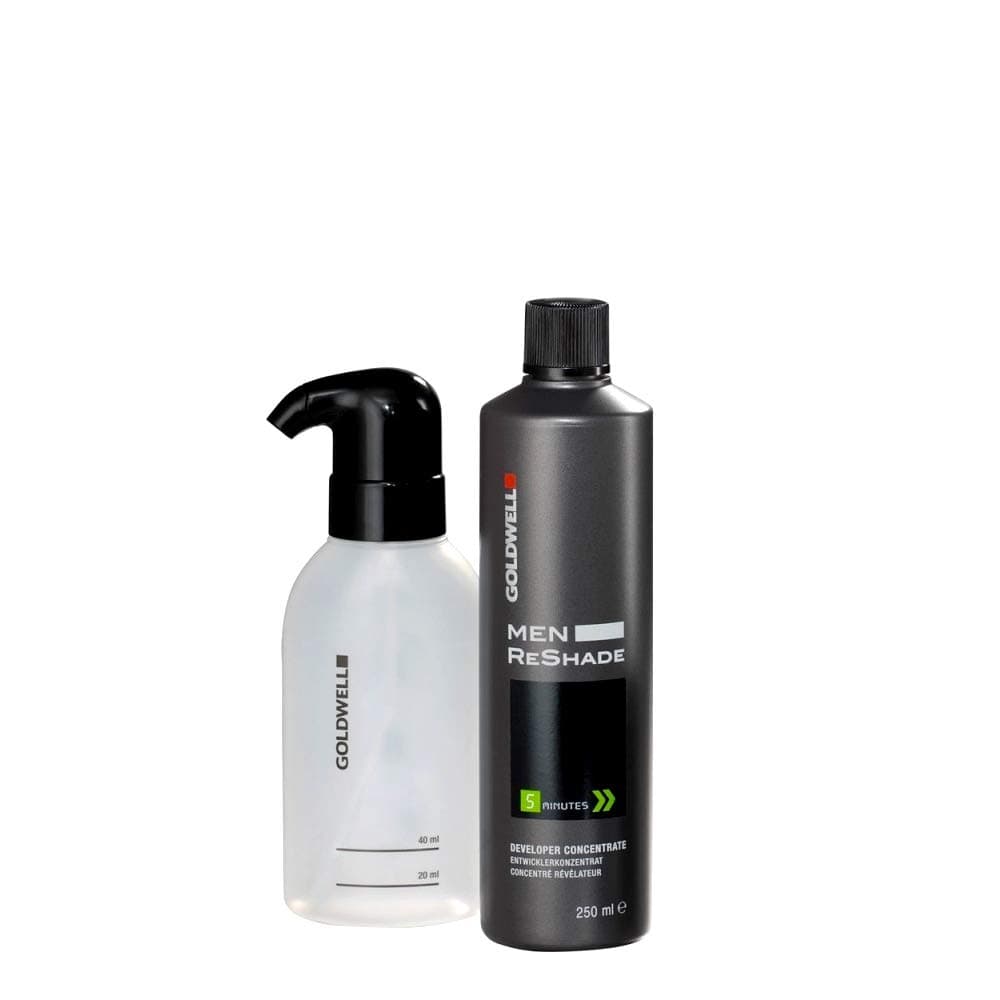 Goldwell Men Reshade developer concentrate 250 ml & applicator bottle