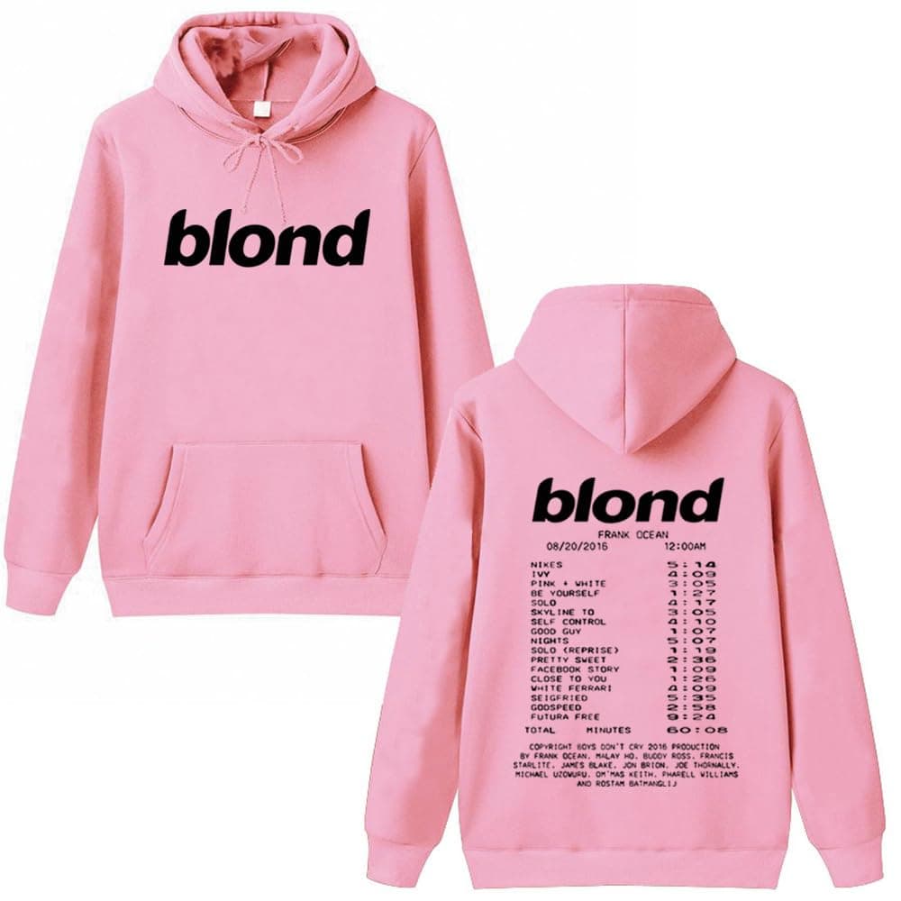 Rapper Franks Hoodie Man Woman Blonds Pullover Tops Ocean Hoodies
