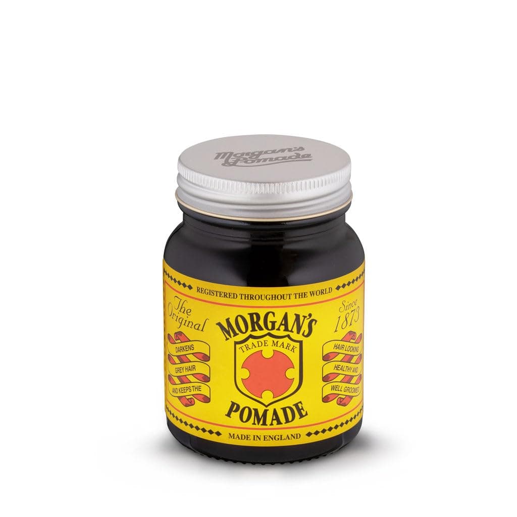 Morgan's Pomade Hair Darkening Pomade, Gradually Darkens Grey Hair, Styles and Adds Shine to Dry Hair, Helps Control Fizz with Vitamin E 3.53 oz