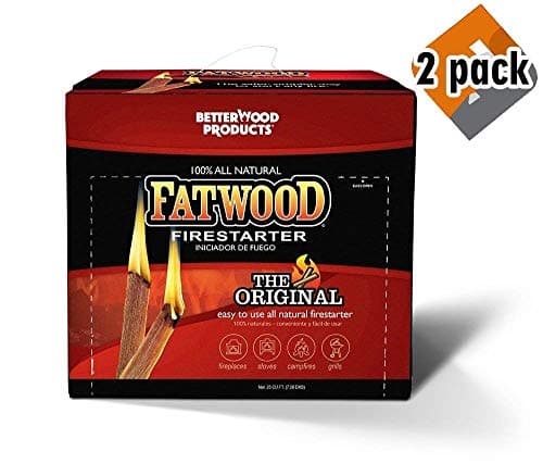 Wood Products 9910 Fatwood Box, 10 Pounds - Pack 2