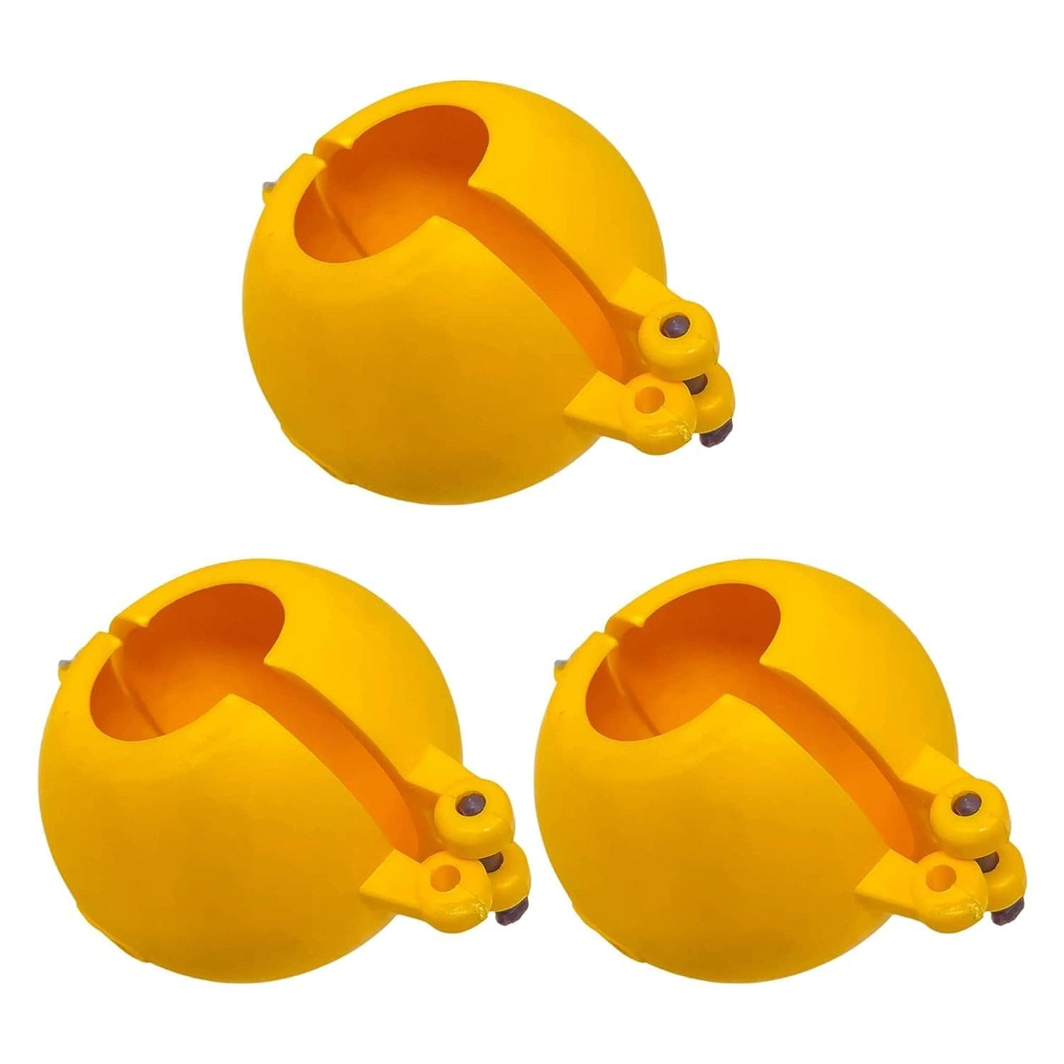 Garden Of Arts Ladoo Maker Mold Plastic Set of 3 in Three Sizes 1Small, Mediu...