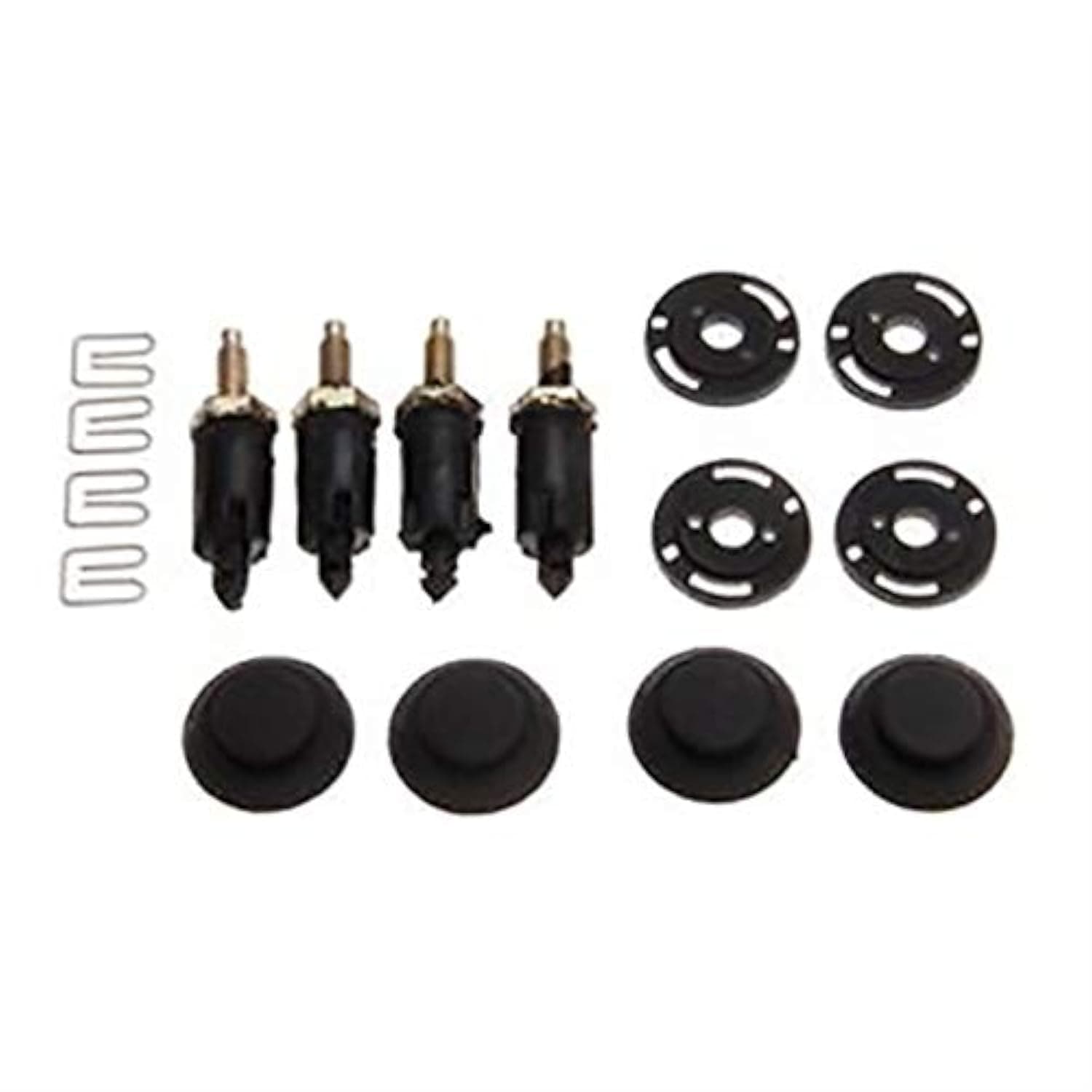 4pcs Car Cover Clips HDi Engine Cover Studs Bolts For CITROEN PEUGEOT 307 406