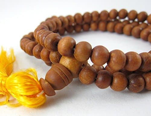 Sandalwood storeSandalwood Store 8mm Genuine Sandalwood Mala Fragrant Buddhist Meditation 108 Prayer Beads Necklace