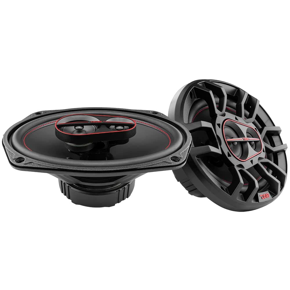 GEN-X6.9 6x9" 180 Watts 4-Way Coaxial Speakers with Mesh Grills 4-Ohms - Sold as a Pair of 2