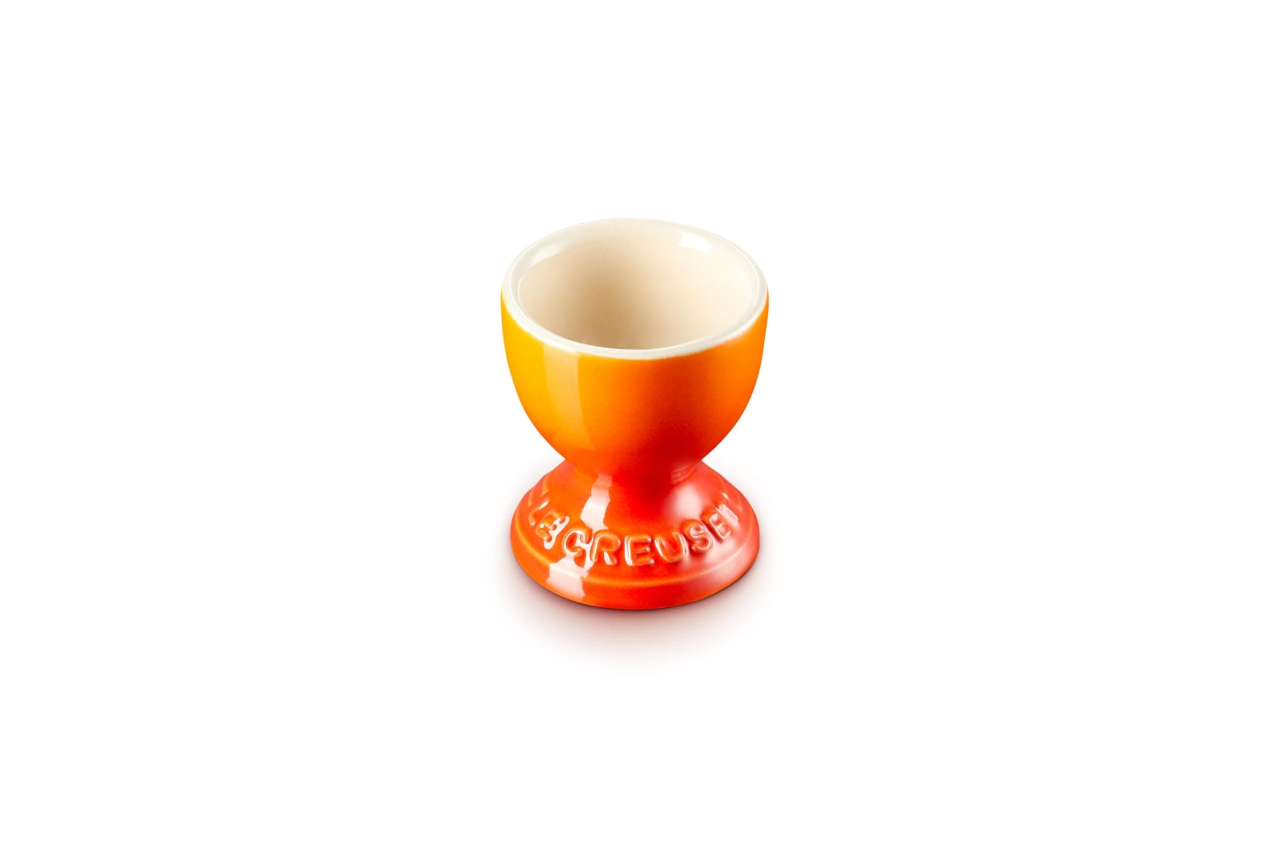 Stoneware Egg Cup, 2", Flame