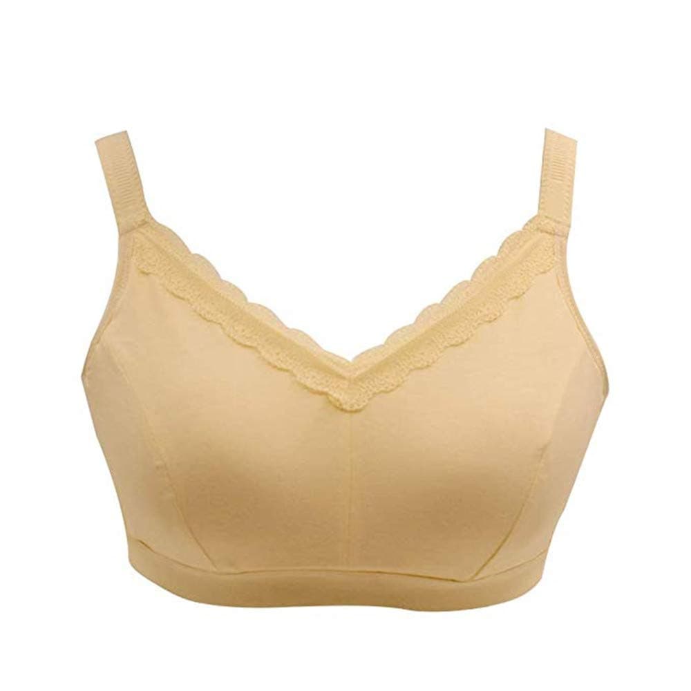 Post Surgery Bra for Mastectomy Women Silicone Breast Prosthesis with Pockets Cotton for Breast Forms