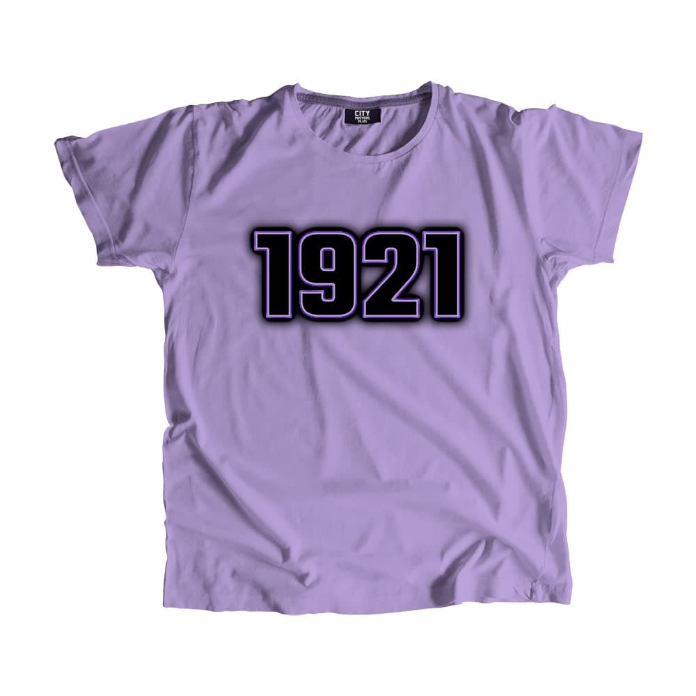 CITY POSTERS PLUS1921 Year Unisex T-Shirt