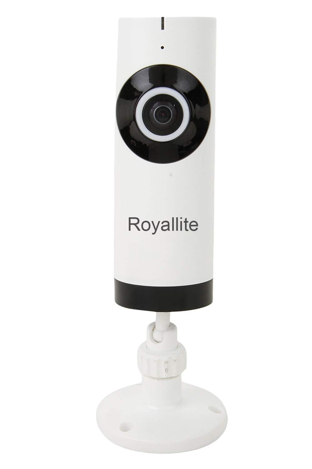 Royallite Wireless Fisheye Vision 180°D1002W Panoramic IP Camera (Support Upto 128 GB SD Card) (White)