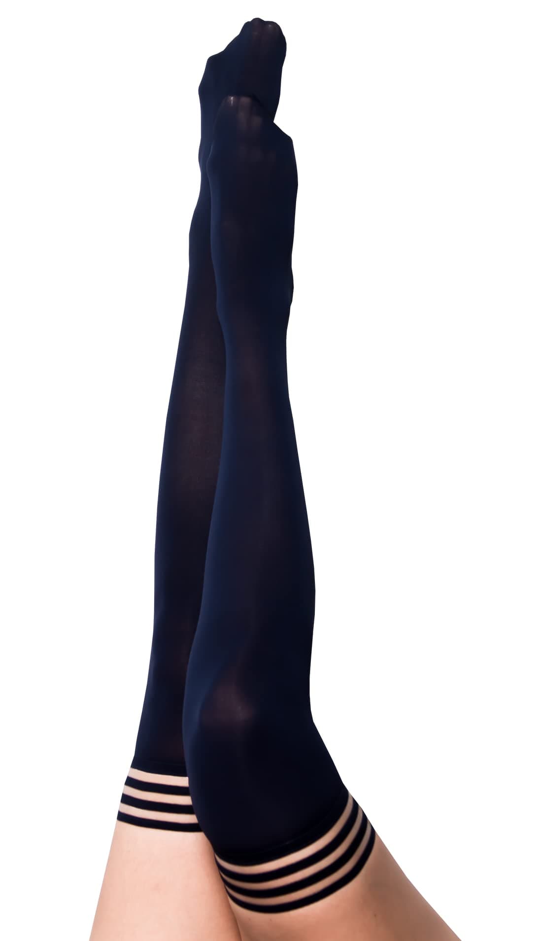 Kix'ies Thigh Highs | Thigh High Womens Stockings with No Slip Grip Stay Ups Thigh Bands | Womens Thigh High Stockings