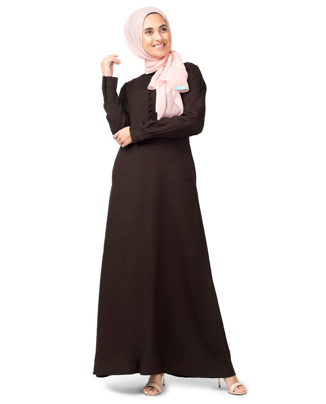 Silk Route© New Feminine Viscose Abayas Maxi Dress Jilbabs