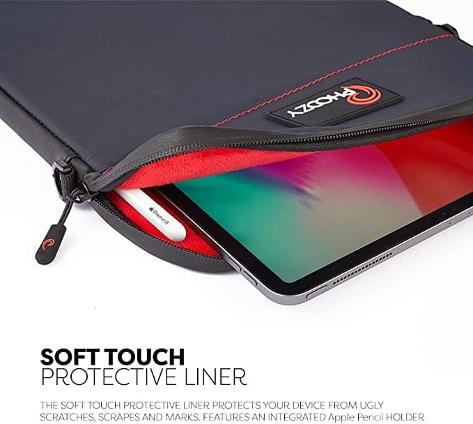 PHOOZY Insulated Thermal Sleeve for Laptops, iPads, MacBooks & Similar Sized Tablets or Laptops up to 13" - Patented NASA Thermal Technology Extends Battery Life in The Cold (Black CAMO)
