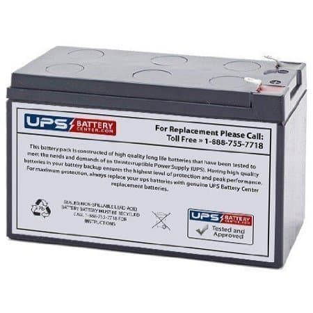 Geek Squad 875VA 12V 9Ah UPS Replacement Battery