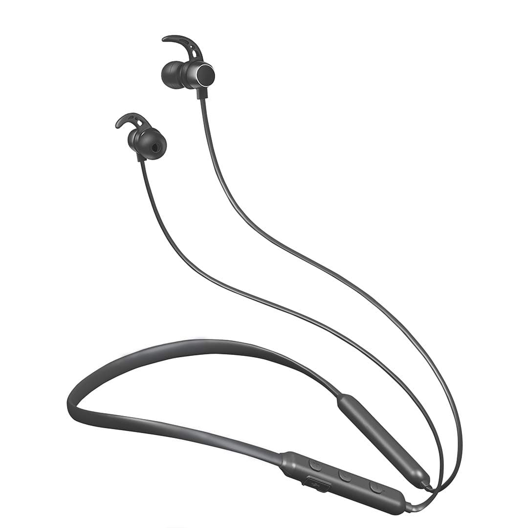 ZAKK Flex I Bluetooth Headphones, IPX7 Waterproof, Wireless Neckband Earphones, Microphone, V4.2 Magnetic Earbuds, Noise Cancelling, HD Stereo Sound