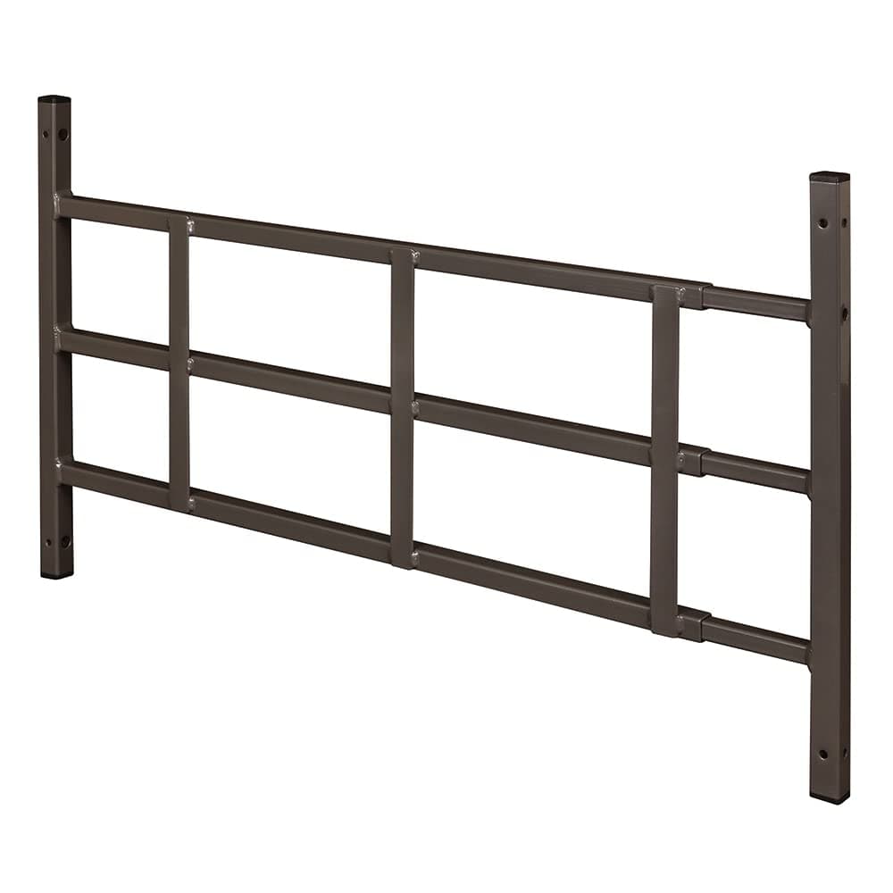 Segal 9180870 16 3-Bar Grill (Width Expandable) Fixed Window Guard, 15-1/4 in.H x 23-1/2 in-38 in.W, Bronze