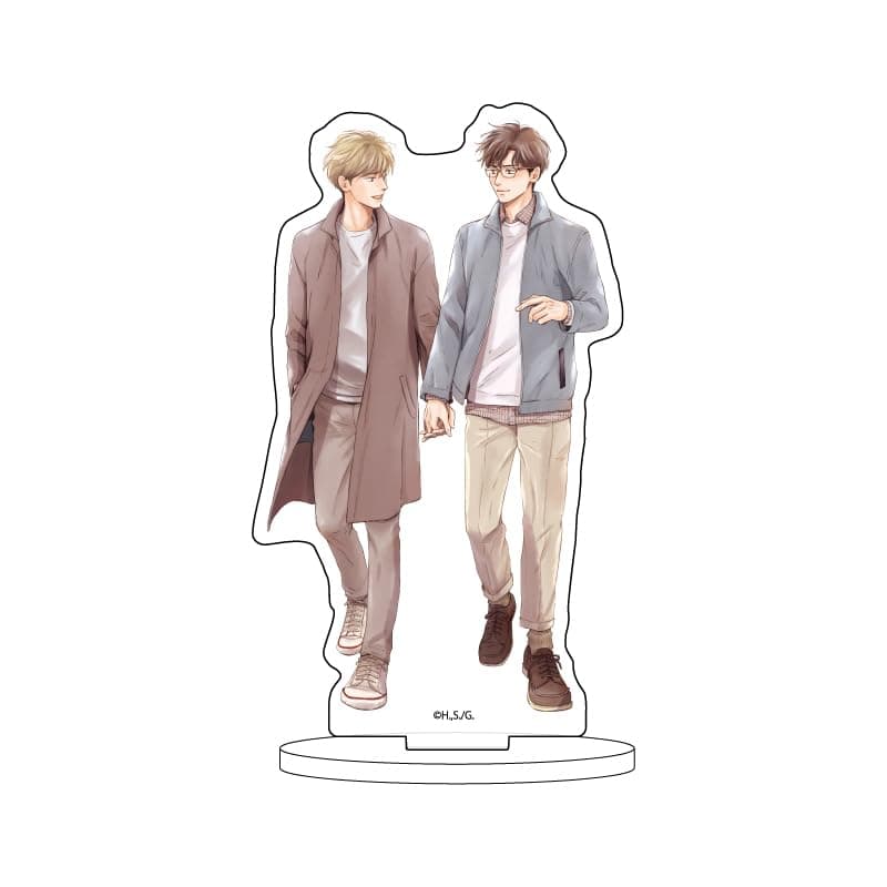 Anti-Romance 01 Ryo Kakitani & Hiroki SUO [Official Illustration] Character Acrylic Figure