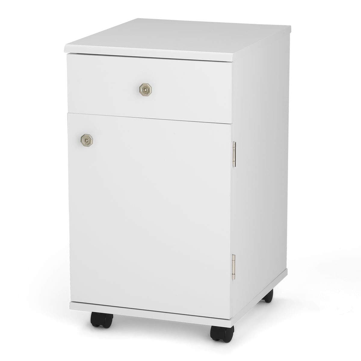 Arrow Sewing Cabinets 801 Suzi Four Drawer Sewing Storage Cabinet, White