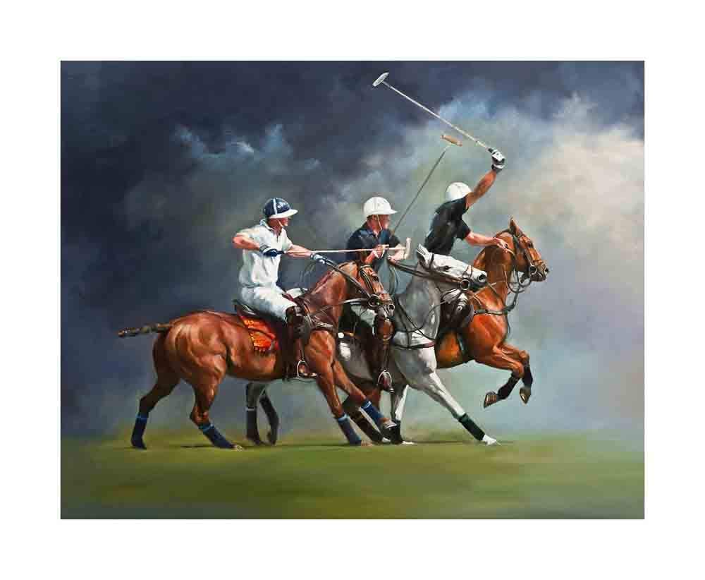 Jacqueline Stanhope Fine Art Battle Cry – by A signed and numbered limited edition print on 385gsm canvas.