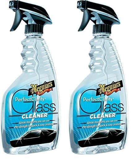 Meguiar's G8216EU Perfect Clarity Glass Cleaner 473ml. Streak free. Pro strength (Pack of 2)