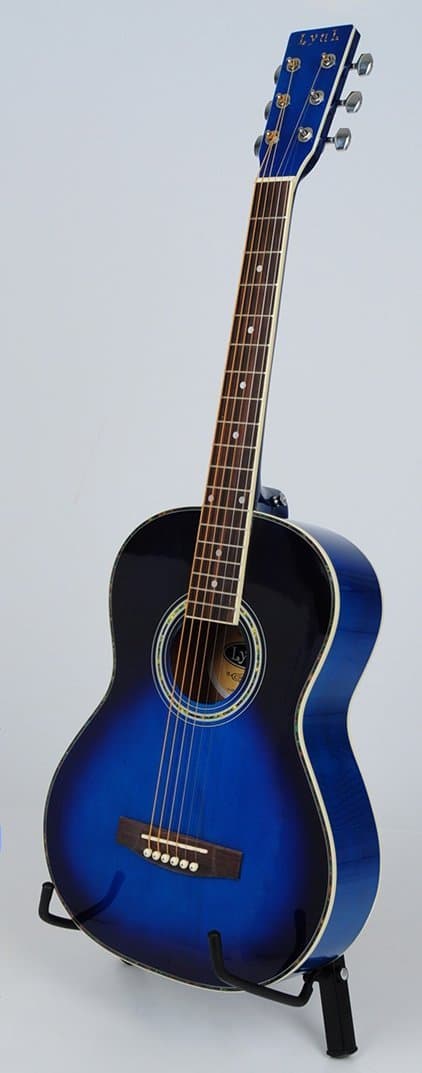 3/4 Size Acoustic Premium Guitar Package (Blue Burst)