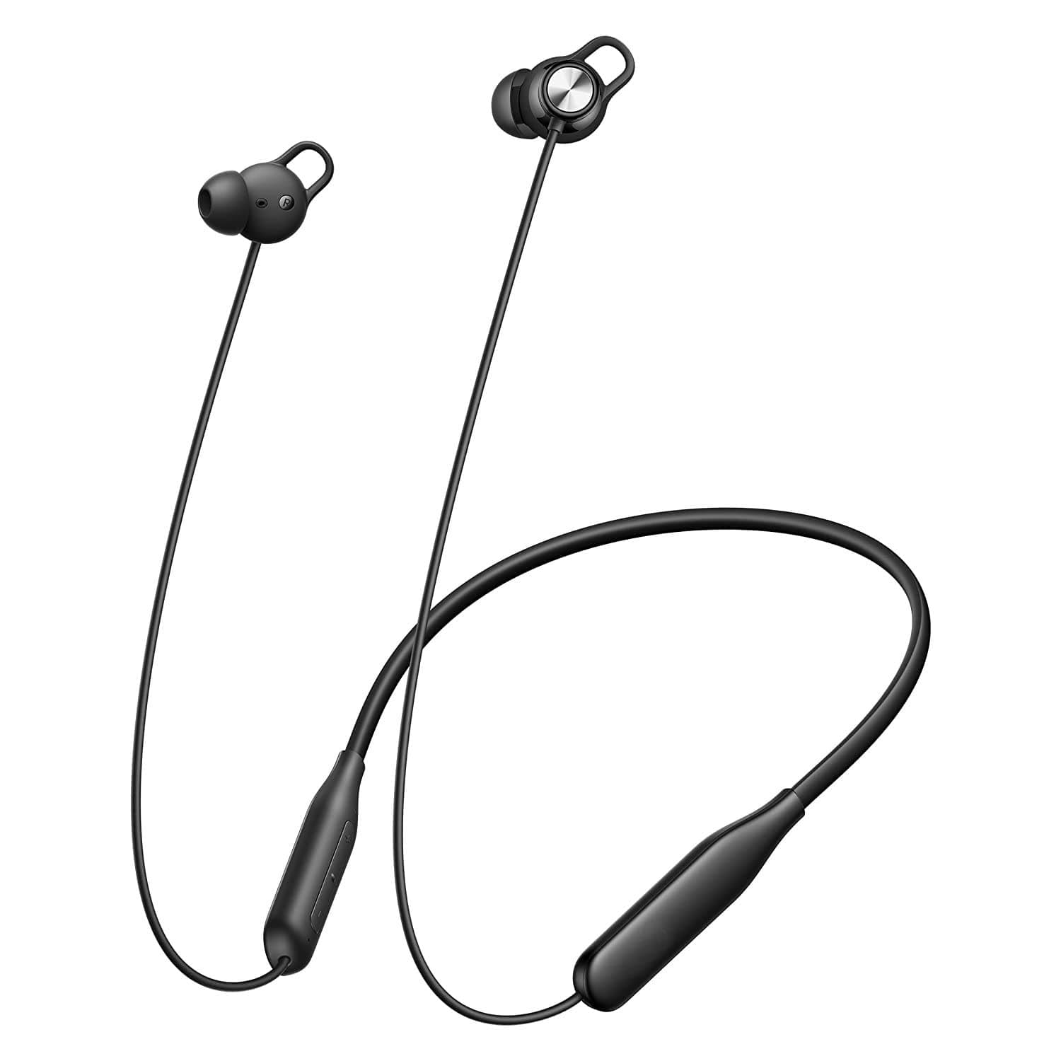 Wireless Earphones Headphones for ZTE Xiang Original Sports Bluetooth Wireless Earphone with Deep Bass and Neckband Hands-Free Calling inbuilt With Mic, Extra Deep Bass Hands-Free Call/Music, Sports Earbuds, Sweatproof Mic Headphones with Long Battery Life and Flexible Headset ( 1LB,2008,BLACK)