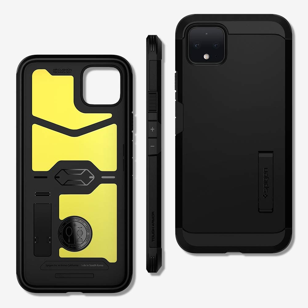 Spigen Tough Armor [Extreme Protection Tech] Designed for Google Pixel 4 XL Case (2019) - Black