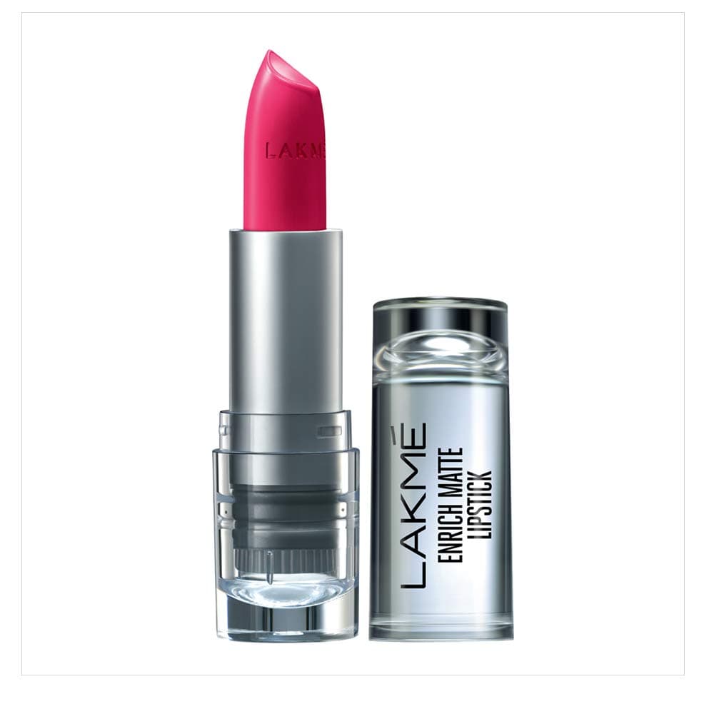 Lakme Enrich Matte Lipstick, Shade PM15, 4.7 gm, multi
