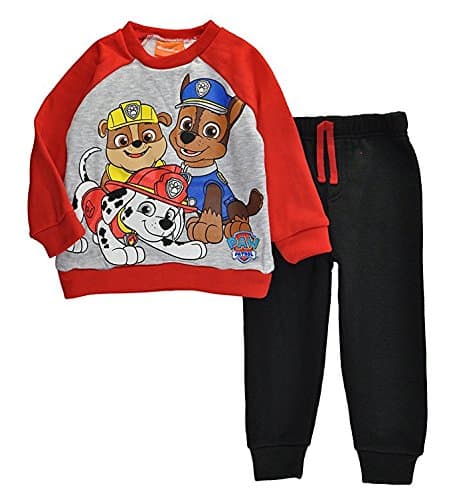 Nickelodeon Little Boys' Paw Patrol Long Sleeve Top and Pants Set (3T)