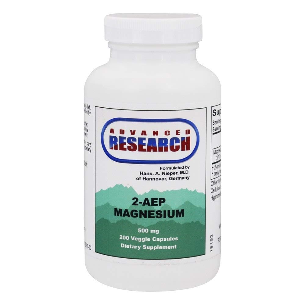 Advanced Research - 2-AEP Magnesium 500 mg. - 200 Vegetarian Capsules_AB