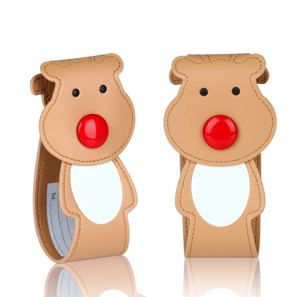 Luggage Tags, Volin Crik Cute Bear Backpacks Tags Suitcase Tags for Trip
