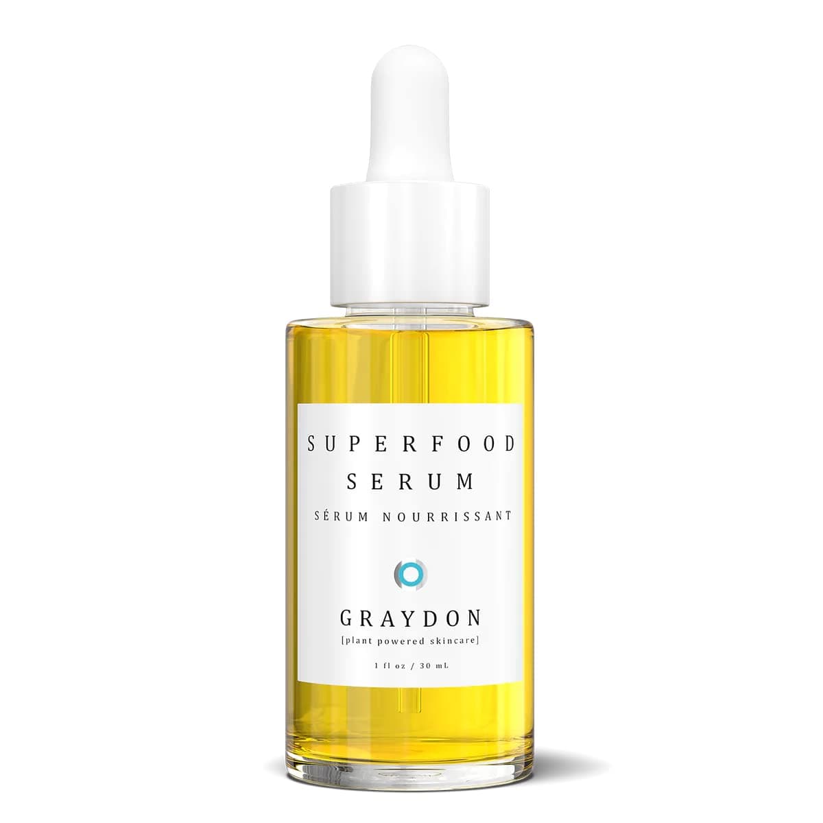 GRAYDON Superfood Serum - Revitalizing Face Oil Serum I Hydrates, Refines, Enhances, Brightens, & Soothes Skin I 30ml/ 1oz
