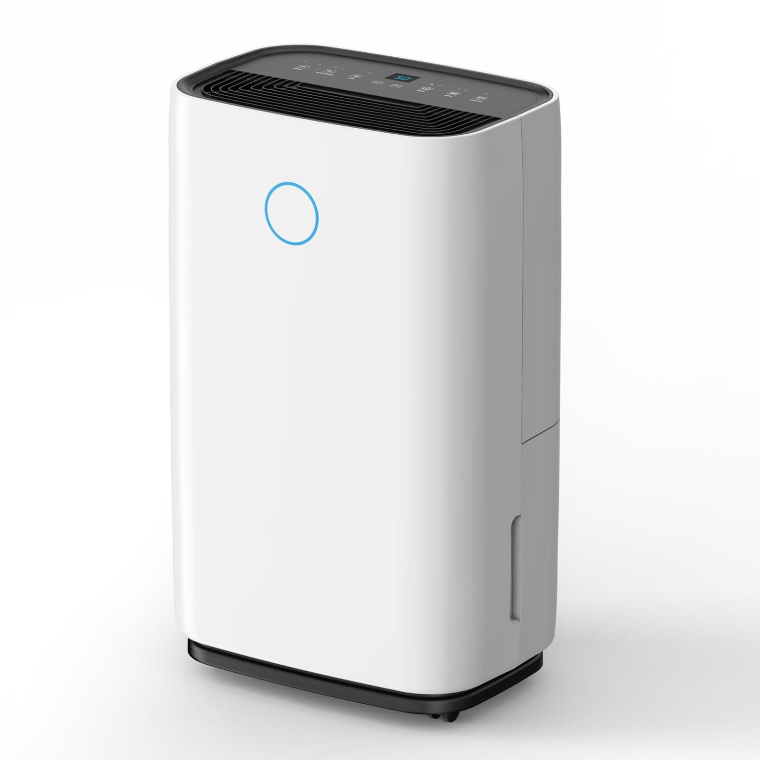 4500 Sq.Ft Dehumidifier for Basement, 50 Pint Home Dehumidifiers with Drain Hose, Quiet Sleep Mode, Auto Shut Off,Humidity Display, Auto Defrost