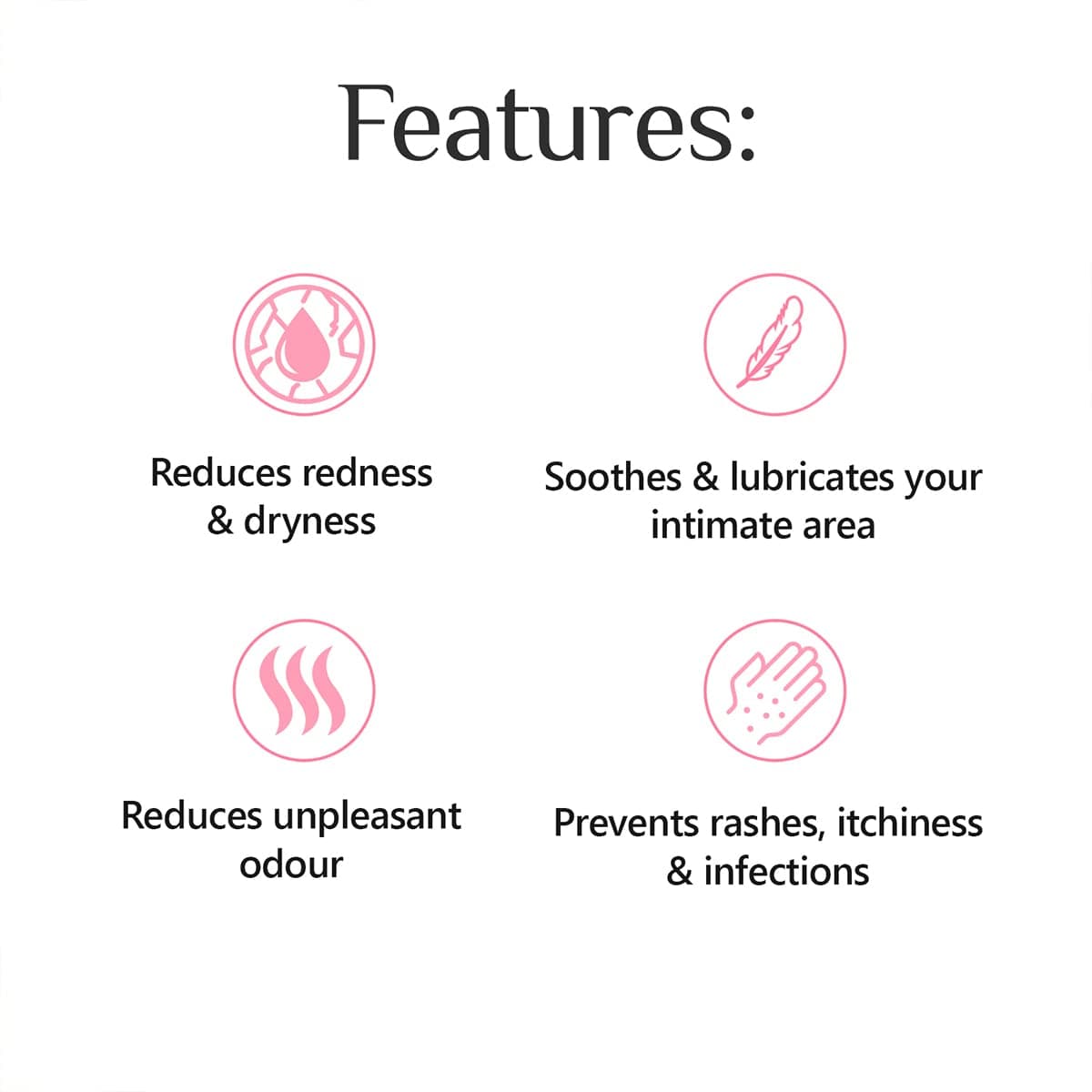 FLOREN Soothing & Nourishing Intimate Oil for Women Intimate Hygiene care, Anti-Bacterial Properties Prevents Odour & Infections - 50ML (Pack of 2)