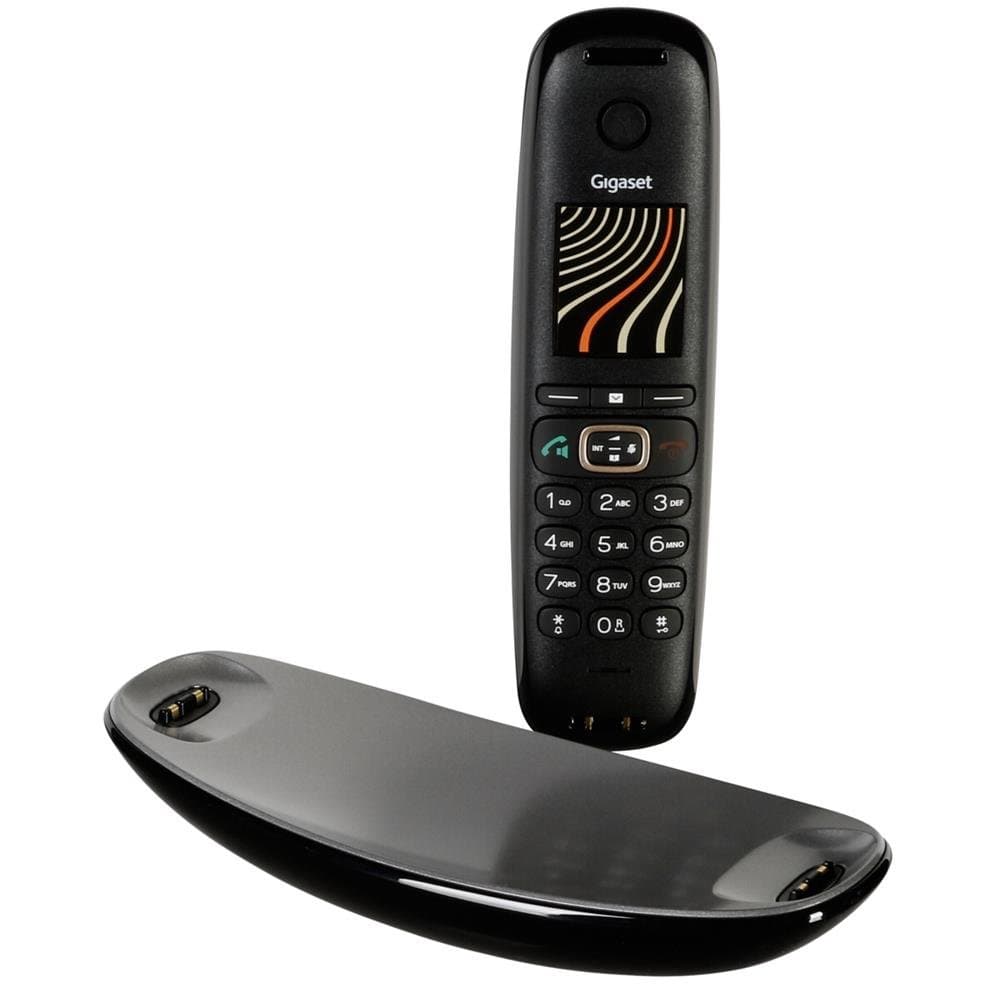 Gigaset CL750H Analog/DECT Black,Grey CL750H, Analog/DECT telephone, Speakerphone, 200 entries, Black, Grey