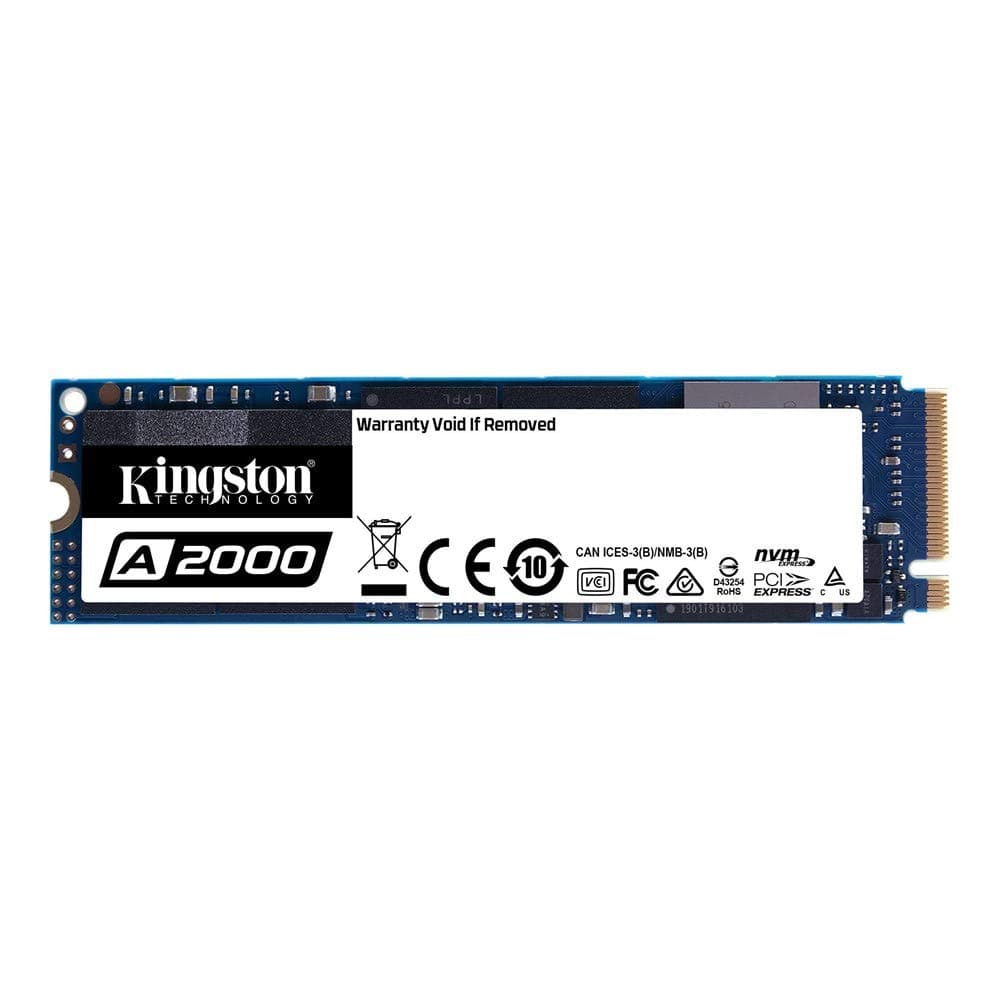Kingston A2000 (SA2000M8/500G) SSD NVMe PCIe M.2 2280, 500 GB