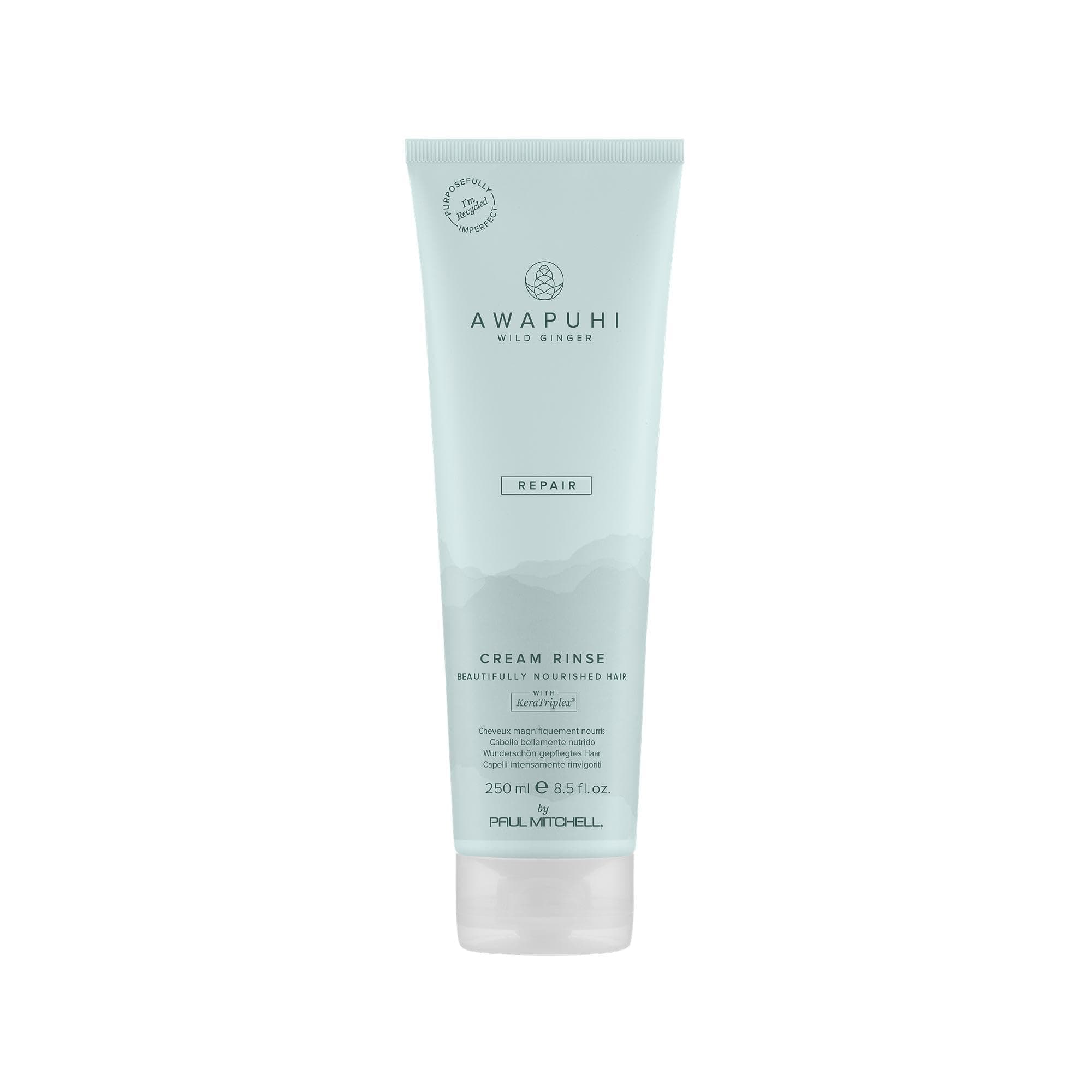 Awapuhi Wild Ginger by Paul Mitchell Cream Rinse, Detangles + Repairs, For Dry, Damaged + Color-Treated Hair