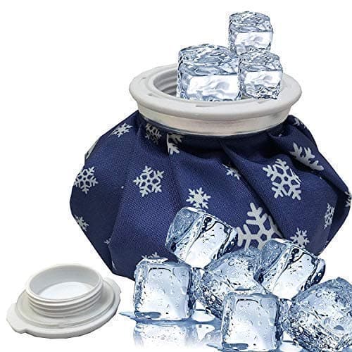 Ice Cold-Warm Pack Ice Reusable Bag Hot Water Bag for Injuries, Hot & Cold Therapy and Pain Relief Multi Color & Design (Hot/cold pack 6 inch)