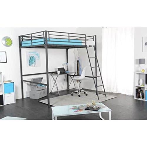 KLAUSS Mezzanine Bed 140 cm, couchage 140 cm, 145