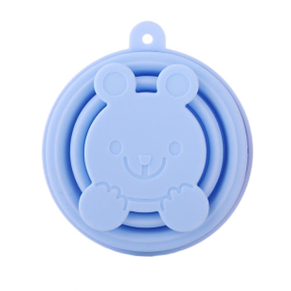 Lubier Lifestyle Gadgets Silicone Cup Portable Travel Outer Shell Fold Round Cartoon Cup Telescopic Cup
