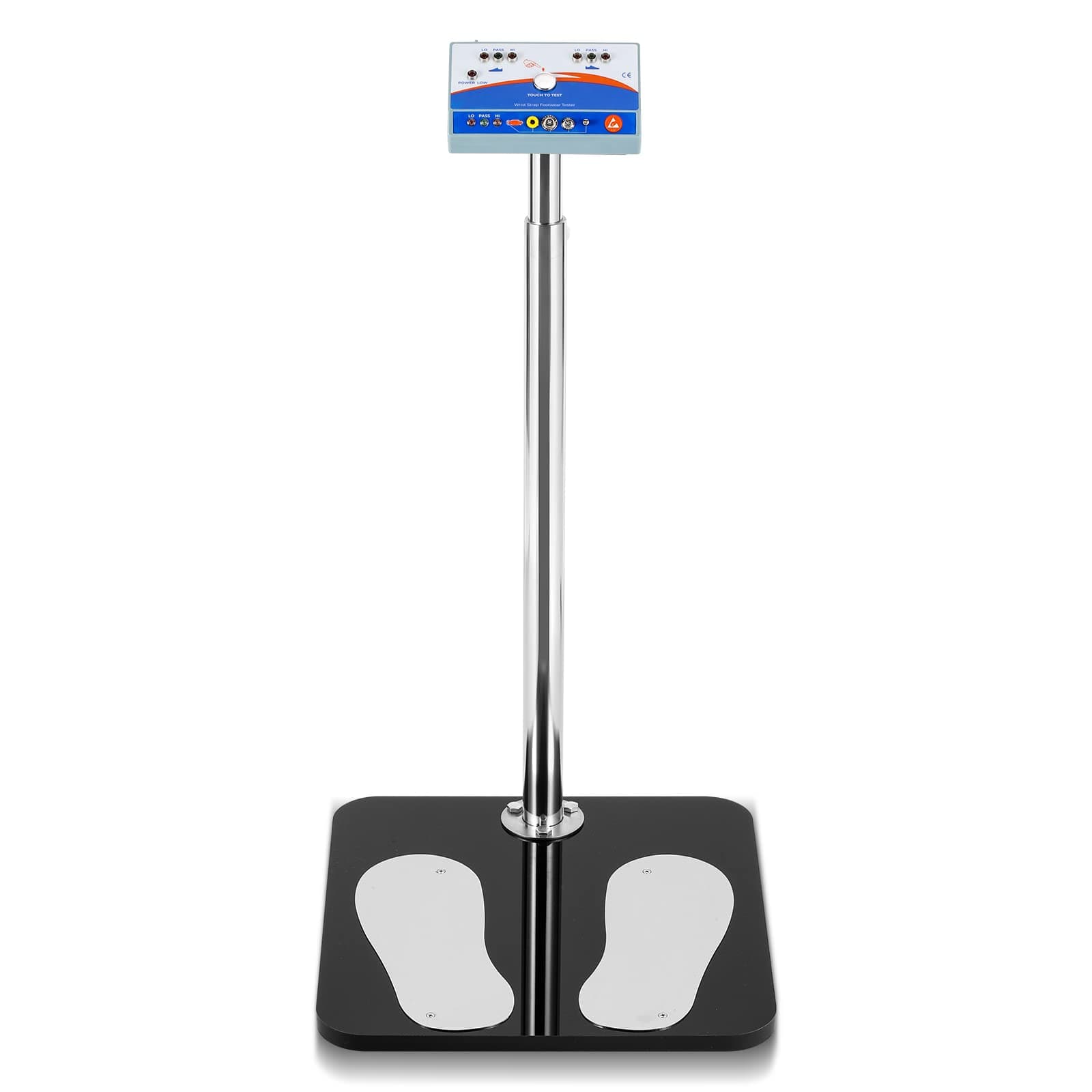 2025 Upgraded Anti-Static Wrist Strap & Footwear Tester | Adjustable Whole-Body ESD Resistance Tester | ANSI/ESD S20.20 Compliant with Alarm (110V)