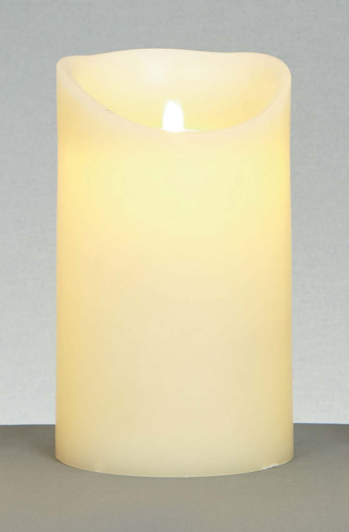 Premier Decorations Branded Extra Large 25 x 15cm LED Battery Operated Flickering Candle Decoration