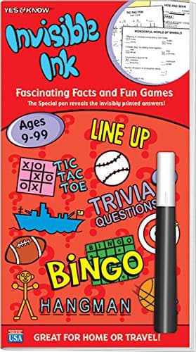 Invisible Ink Yes and Know Book 9 to 99