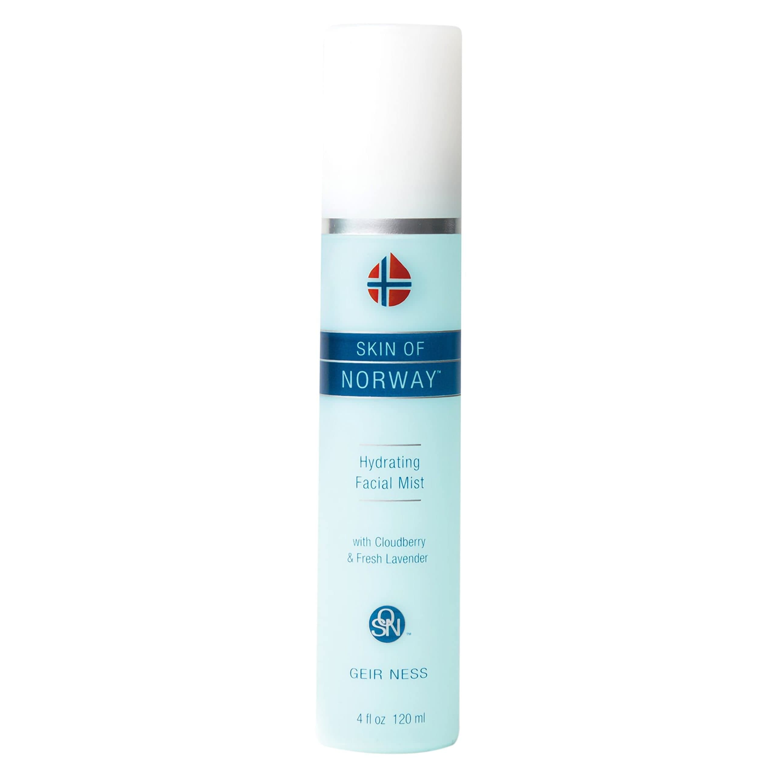 Geir Ness Skin of Norway Hydrating Facial Mist - With Cloudberry and Fresh Lavender - Face Moisturizer Spray - Light Soothing Care