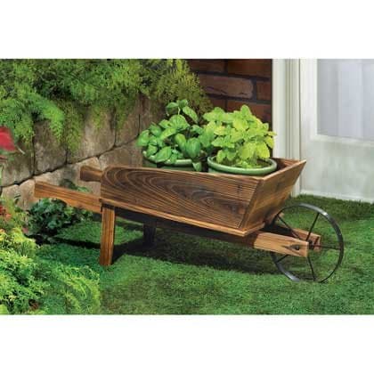 Smart Living Company Novelty Wheelbarrow Planter