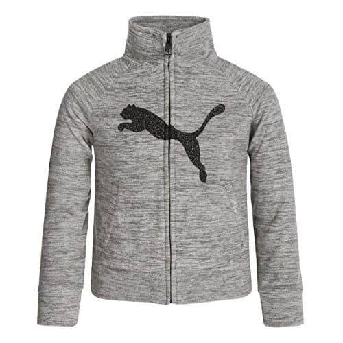 Puma Girls Jacket Space Dye Zip Up Sweatshirt