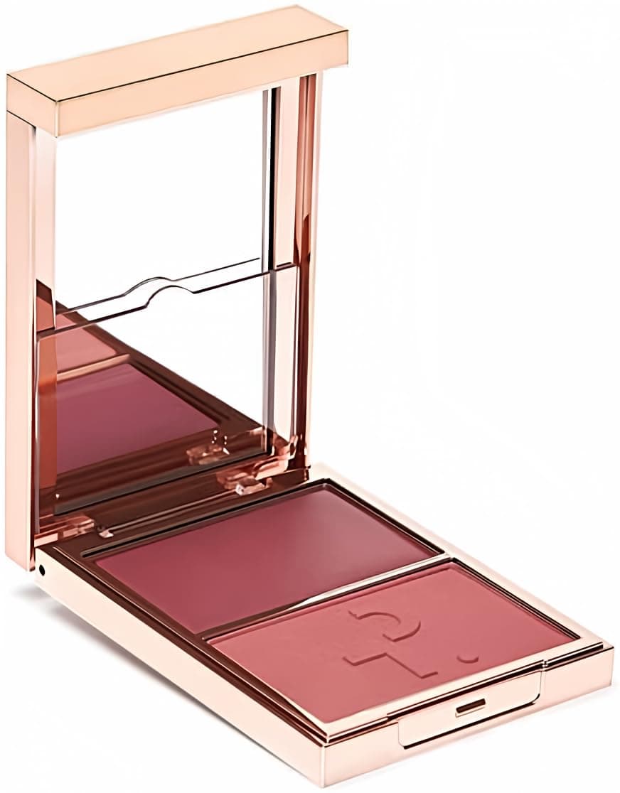 Major Headlines - Double-Take Creme & Powder Blush Duo - She's Flushed (soft peachy pink)