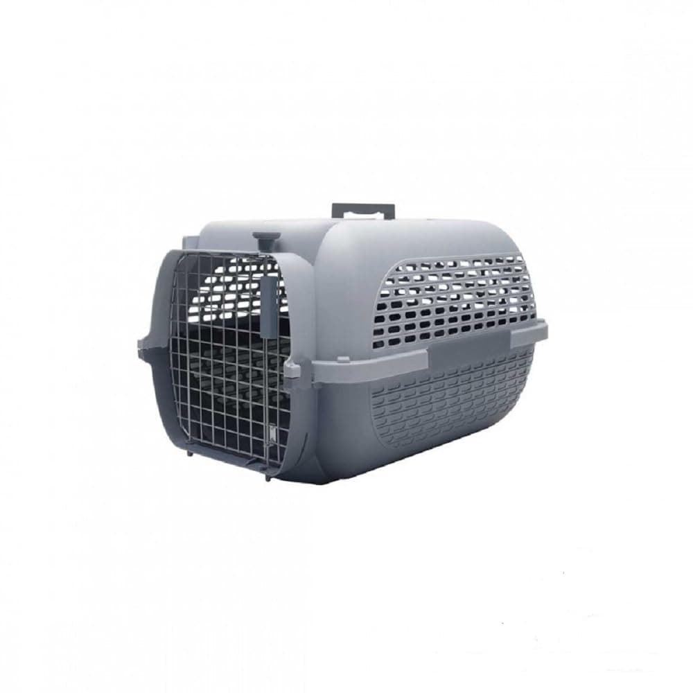 Dog Travel Carrier Voyageur Model 100 With Treat Compartment, X Large, Grey