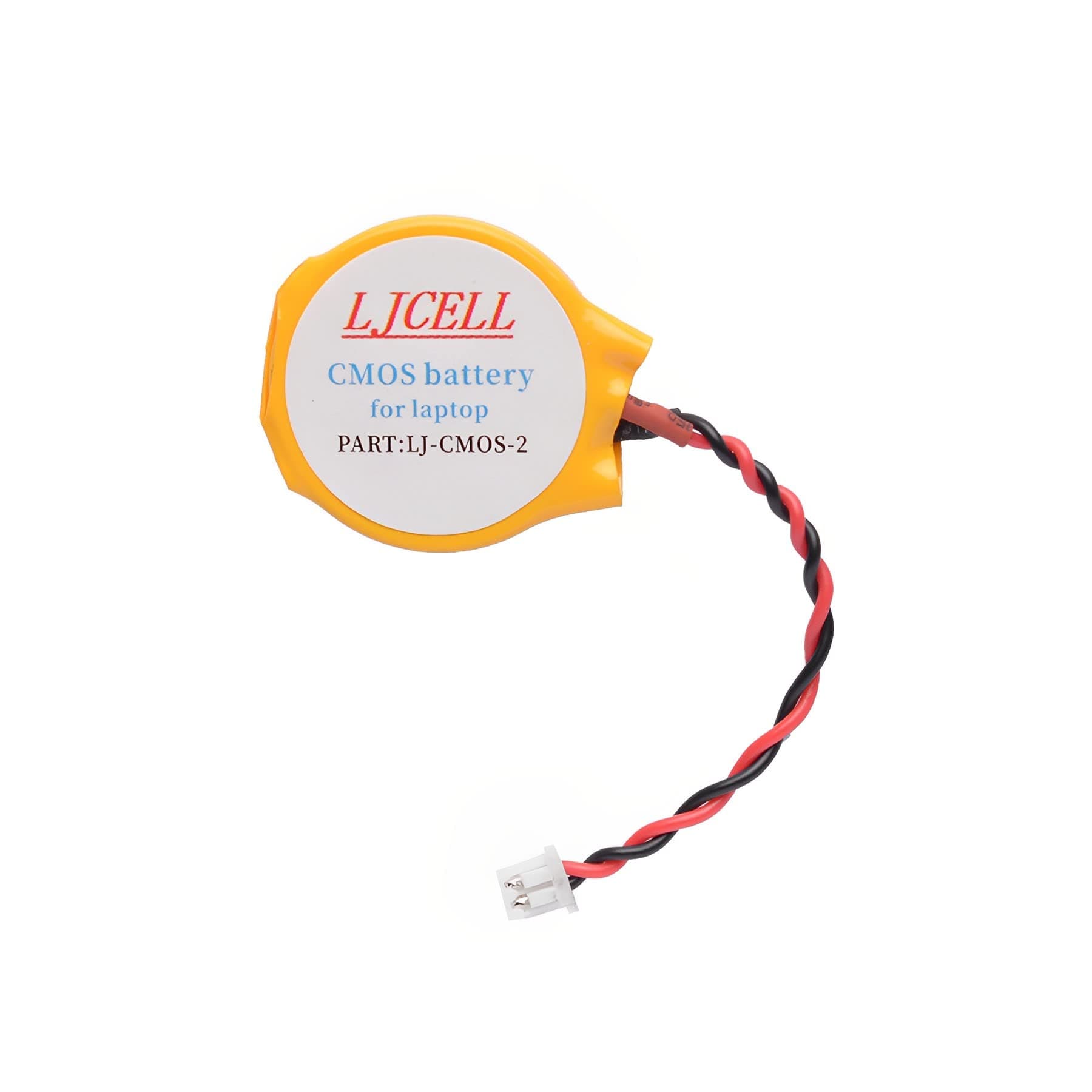 Cmos Battery Compatible with Intel Nuc 5PPYH for Ps2 and Ps3 for PlayStation 2 and PlayStation 3 Backup Bios Rtc Cr2032 Battery with 2 Wire Cable and Connector