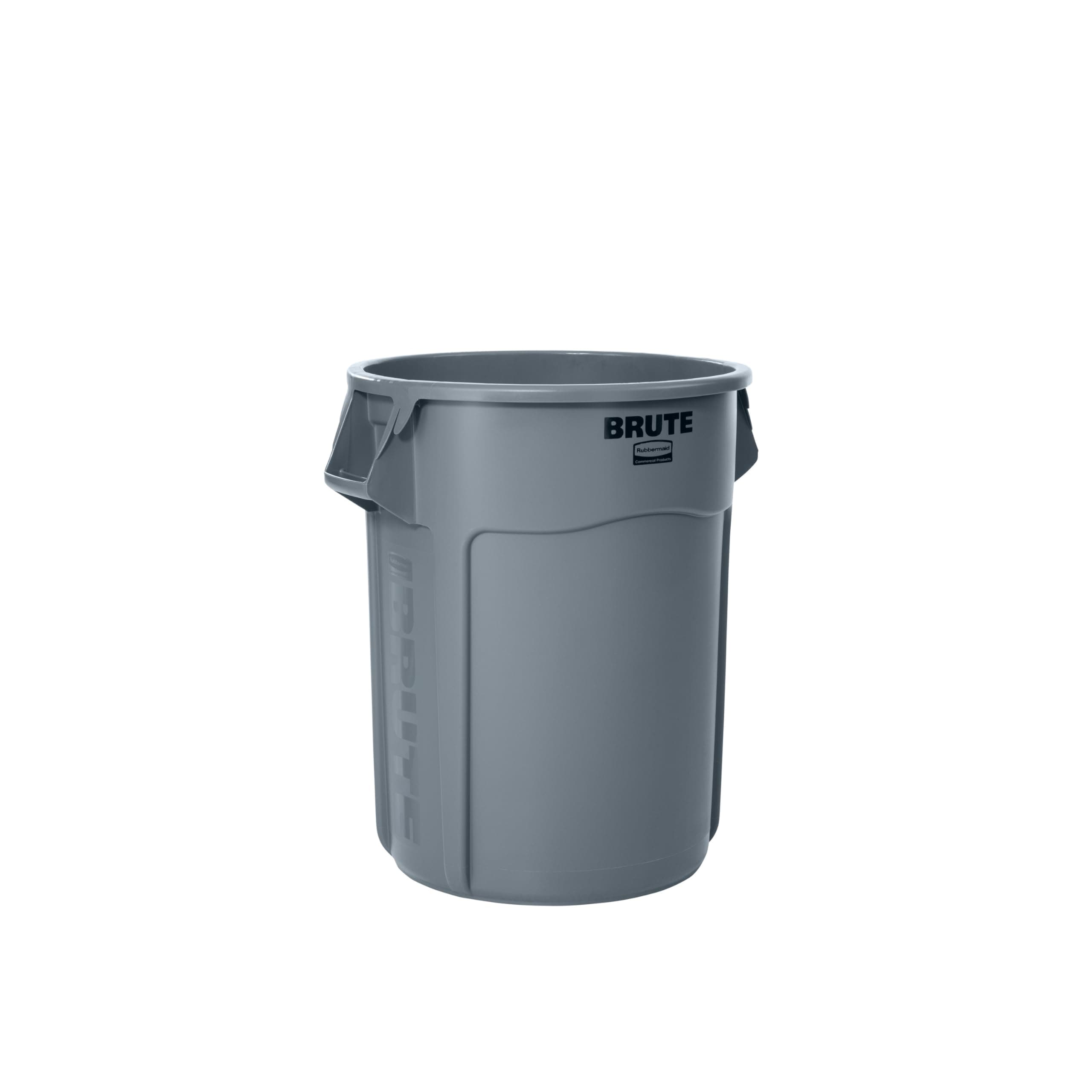 Rubbermaid Commercial Products BRUTE 55G Gray Vented Trash Container, for Landscapers/Construction Sites/Restaurants/Back of House/Offices/Warehouses/Commercial Environments