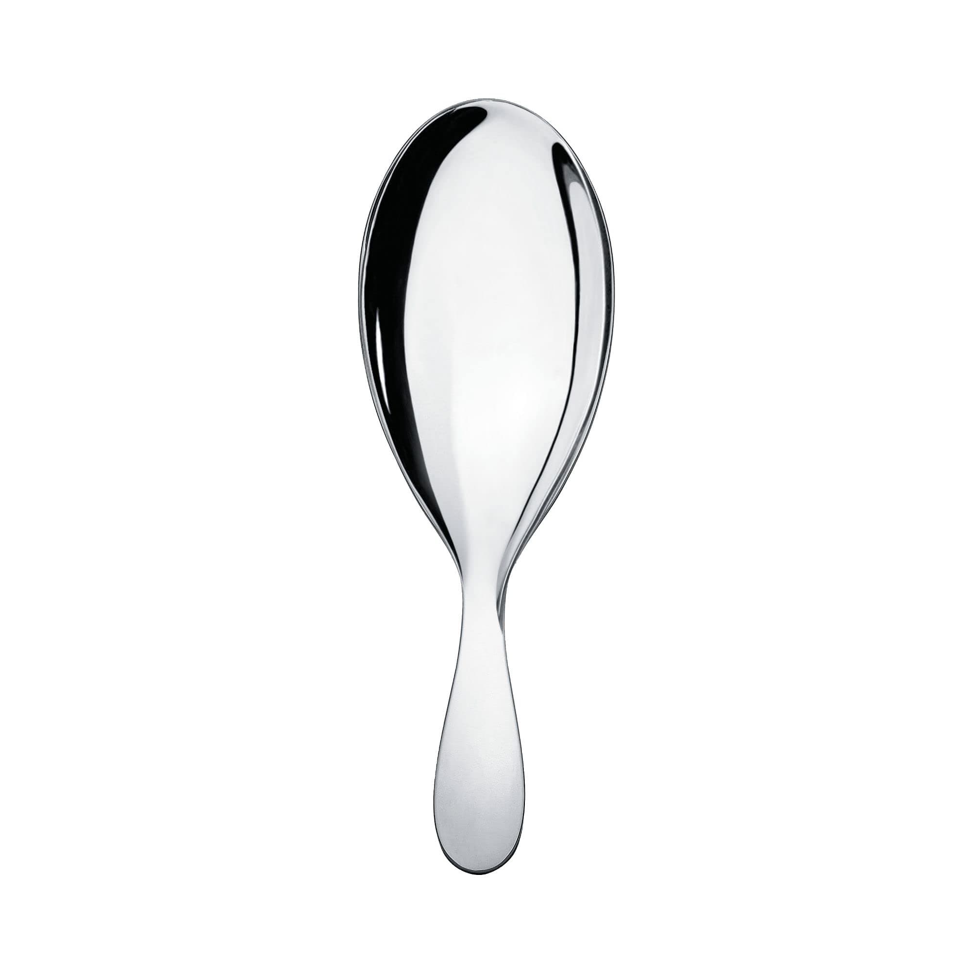 Alessi "eatit" Risotto Serving Spoon in 18/10 Stainless Steel Mirror Polished, Silver