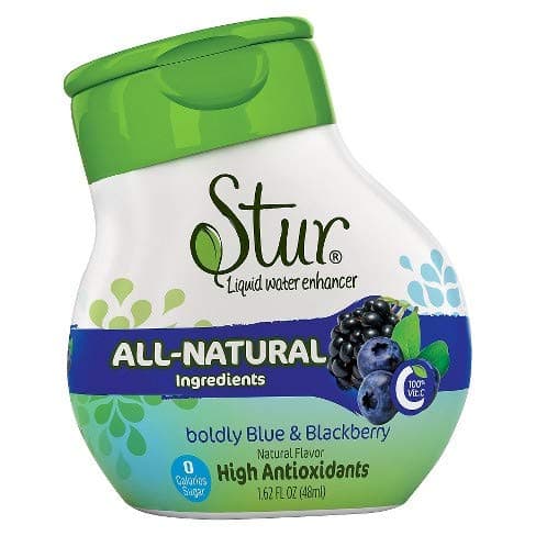 Liquid Water Enhancer Blue & Blackberry, Single 1.62oz Bottle